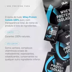 Whey Protein Isolado Pote 900g Dux Nutrition Sabor Doce De Leite na internet