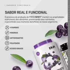 Fresh Whey 450g Dux Nutrition Sabor Açaí - Yamato Produtos Naturais
