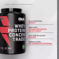 Whey dux chocolate Concentrado 100% Puro- 900g na internet
