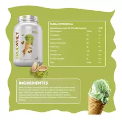 True Whey Pistachio 837g Isolado E Hidrolisado - True Source - Yamato Produtos Naturais