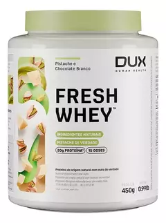 Dux Fresh Whey Pistache E Chocolate Branco - 450g