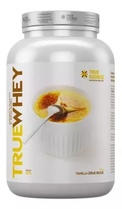 True Whey True Source Whey Protein Isolado E Hidrolisado Pote De 837g Sabor Creme Brulee na internet