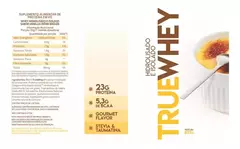 True Whey True Source Whey Protein Isolado E Hidrolisado Pote De 837g Sabor Creme Brulee - comprar online