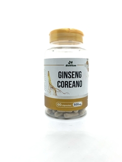 GINSENG COREANO - 60 CAPS - 500MG