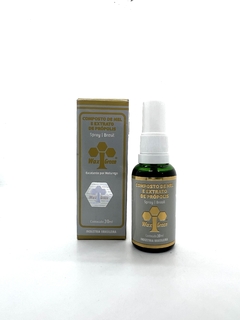 COMPOSTO DE MEL E EXTRATO DE PRÓPOLIS - SPRAY - 30ML -