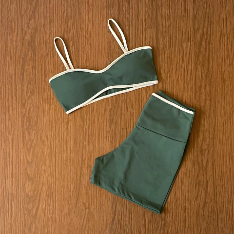 Conjunto Mya verde militar - comprar online