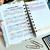 Mini Planner- Folhagens Verde - Personnalite Papelaria Afetiva