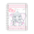 Caderneta de Vacinação Menina - Elefantinha 1 rosa