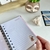 Mini caderno Santa Clara na internet