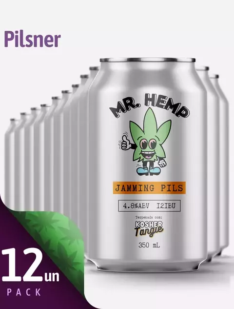 Pack 12 unidades | Jamming Pils lata 350ml - comprar online