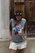 Remeron Minnie y Daisy gris