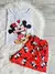 Pijama corto Mickey y Minnie - comprar online