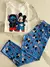 Pijama largo Mickey y Stitch
