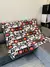 Manta de cama Mickey Mouse blanco y rojo - comprar online