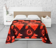 FRAZADA CORDERITO QUEEN ESTAMPADO