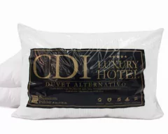 GRAN ALMOHADA HOTELERA MEDIDA : 0,50 X 0,70 MT. DE VELLON SILICONADO - BlancoLati
