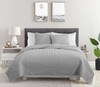 COVER LISO 2 1/2 PL./QUEEN MICROMATELASEADO CON 2 FUNDAS DE ALMOHADON