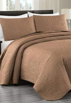 COVER LINEA REAL KING SIZE CON 2 FUNDA DE ALMOHADON - tienda online