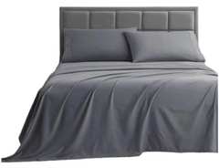 JUEGO DE SABANAS QUEEN 600 HILOS LISAS LABRADAS - comprar online
