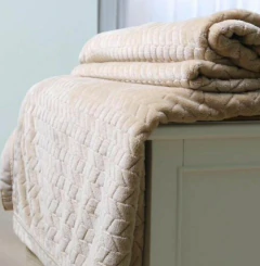 FRAZADAS KING SIZE DE PIEL Y CORDERITO - comprar online