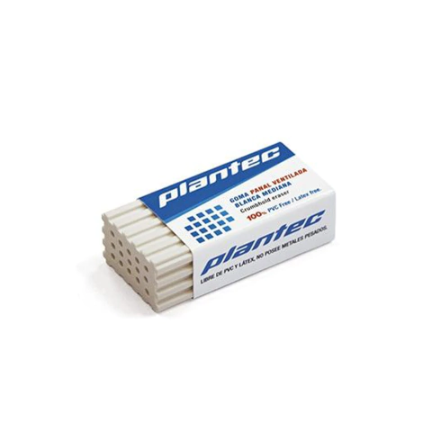 Goma Plantec Panal Ventilada Blanca