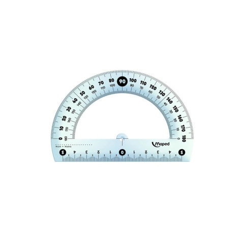 Transportador Maped Classic 180° 12cm