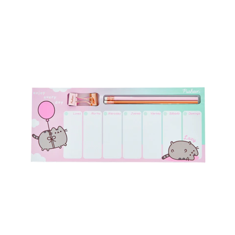 Planner Semanal Pusheen Mooving