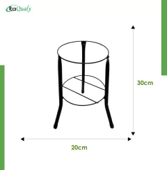 Suporte Para Extintor de 4 à 6 Kg - Preto - comprar online