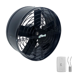 Exaustor Ventilador Industrial 40 Cm Preto - comprar online