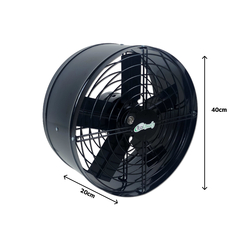 Imagem do Exaustor Ventilador Industrial 40 Cm Preto