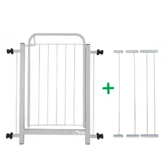 Portão Grade Para Cachorro Pet Bebê Porta De 68cm A 92cm - comprar online