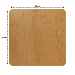 Mesa Bistrô Baixa Estrutura Aço Tampo Mdf Cozinha Bar Quadra - loja online