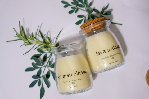 Vela de Alecrim e Arruda