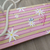 hamaca rectangular rosa