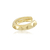 Piercing Formato Spikes Banho Ouro 18k - comprar online
