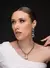 Pingente Roma Cristal Banho de Ródio - Viviane Galbas