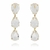 Brinco Gotas Cristal