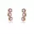 Brinco Earcuff Malu Ametista Rosa