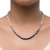 Colar Jade Azul Rond Mesclado 45 Cm - comprar online