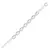 Pulseira Oval Clássica Alexandrita Banho de Ródio - comprar online