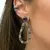 Piercing Oval Tanzanita Banho de Ródio - Viviane Galbas