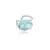 Piercing Oval Topázio Sky Banho de Ródio - comprar online