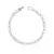 Pulseira Fina com Zircônias Banho de Ródio - comprar online