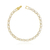Pulseira Fina com Zircônias - comprar online