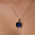 Conjunto Brinco e Pingente Diana Safira - loja online