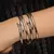 Bracelete Estilo Cartier Ródio - comprar online