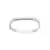 Bracelete Liso Banho de Ródio