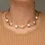 Choker Wave com Pérolas Shell