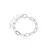 Bracelete Elos Estilo Cartier Ródio