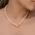 Conjunto de Colar de Pérolas Biwa com Gotinha de Zircônia - Viviane Galbas